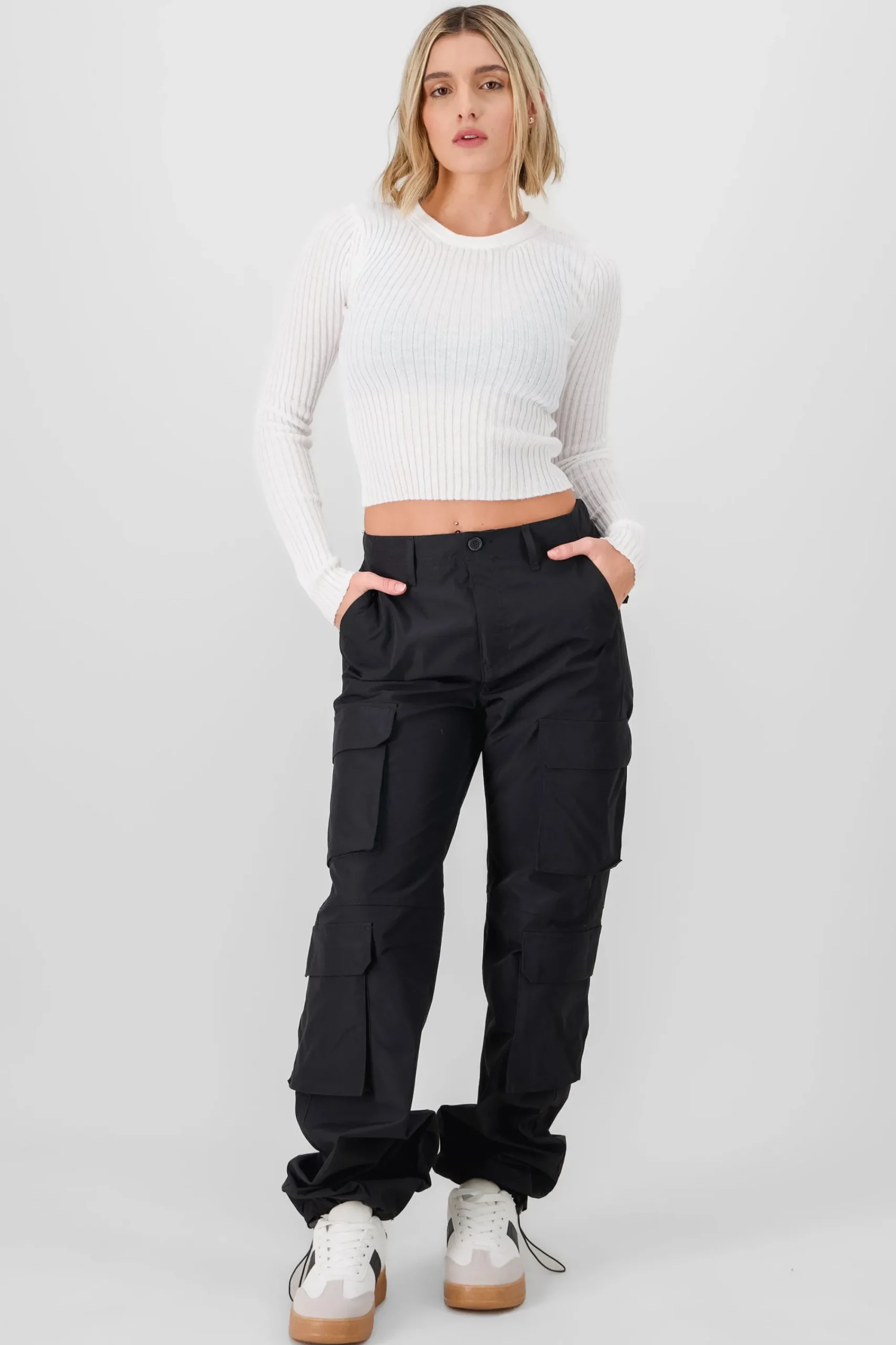 Shasa Multipocket cargo parachute pant