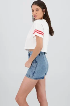 Shasa New York Cropped T Shirt