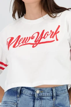 Shasa New York Cropped T Shirt