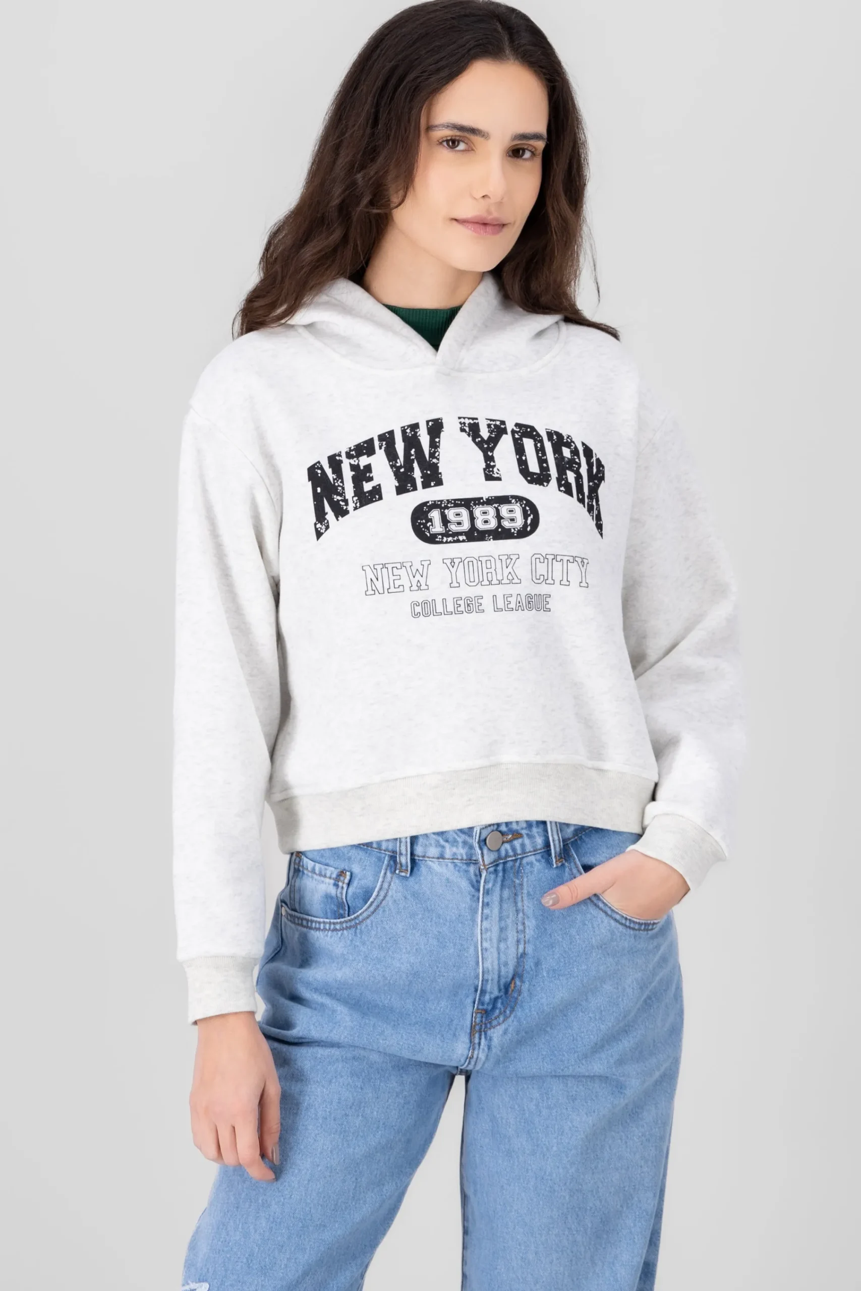 Shasa New York Printed Hoodie