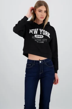 Shasa New York Printed Hoodie