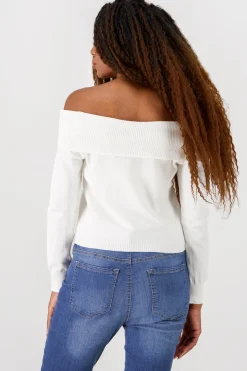 Shasa Off Shouder Sweater