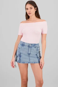 Shasa Off shoulder bodysuit