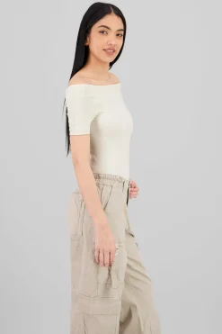 Shasa Off shoulder bodysuit