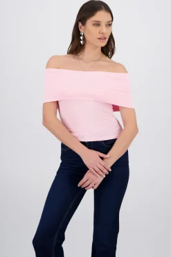 Shasa Off Shoulder Soft Touch Top