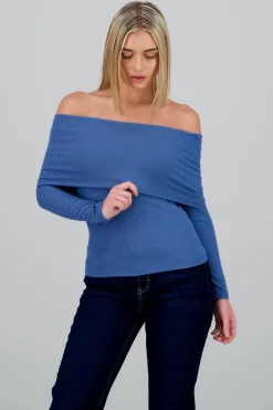 Shasa Off Shoulder Solid Top