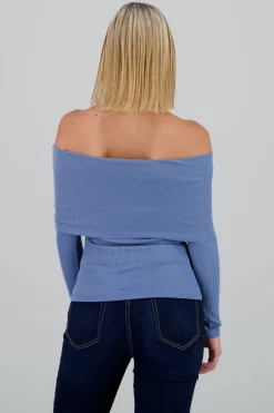 Shasa Off Shoulder Solid Top