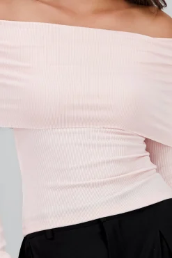 Shasa Off Shoulder Solid Top