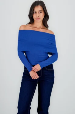 Shasa Off Shoulder Solid Top