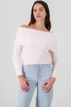 Shasa Off Shoulder Sweater