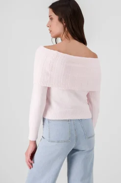 Shasa Off Shoulder Sweater