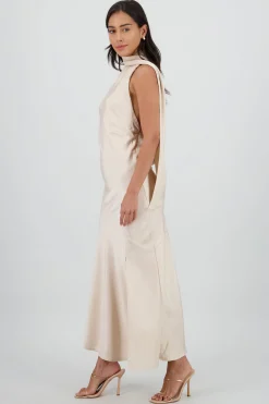 Shasa One Shoulder Midi Dress