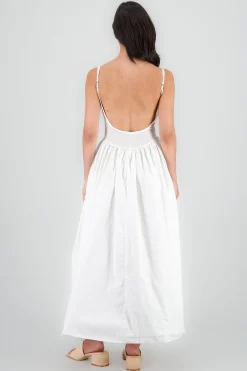 Shasa Open Back Maxi Dress