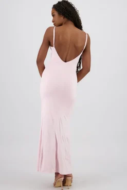 Shasa Open Back Maxi Dress