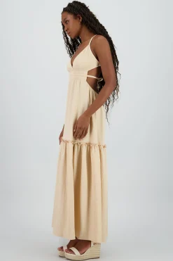 Shasa Open Back Maxi Dress