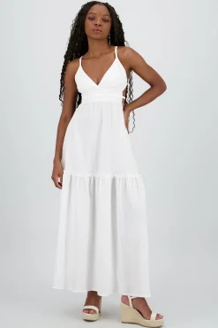 Shasa Open Back Maxi Dress