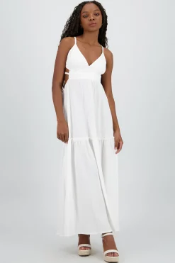 Shasa Open Back Maxi Dress