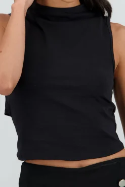 Shasa Open Back Sleeveless Top