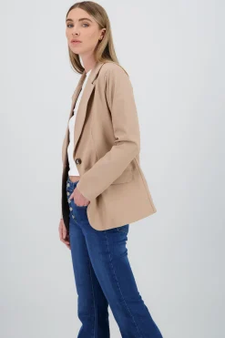 Shasa Oversized Blazer with Lapel Detail
