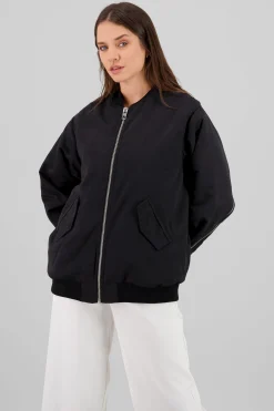 Shasa Oversized Bomber Jacket