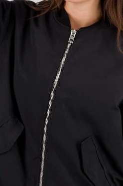 Shasa Oversized Bomber Jacket