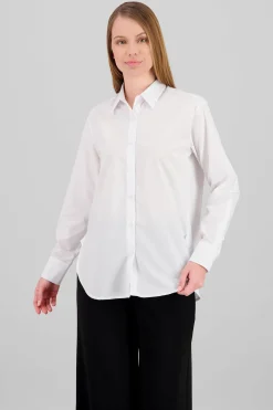 Shasa Oversized Button Up Plain Shirt