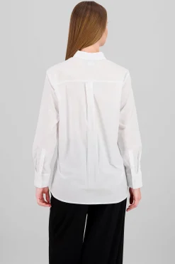 Shasa Oversized Button Up Plain Shirt