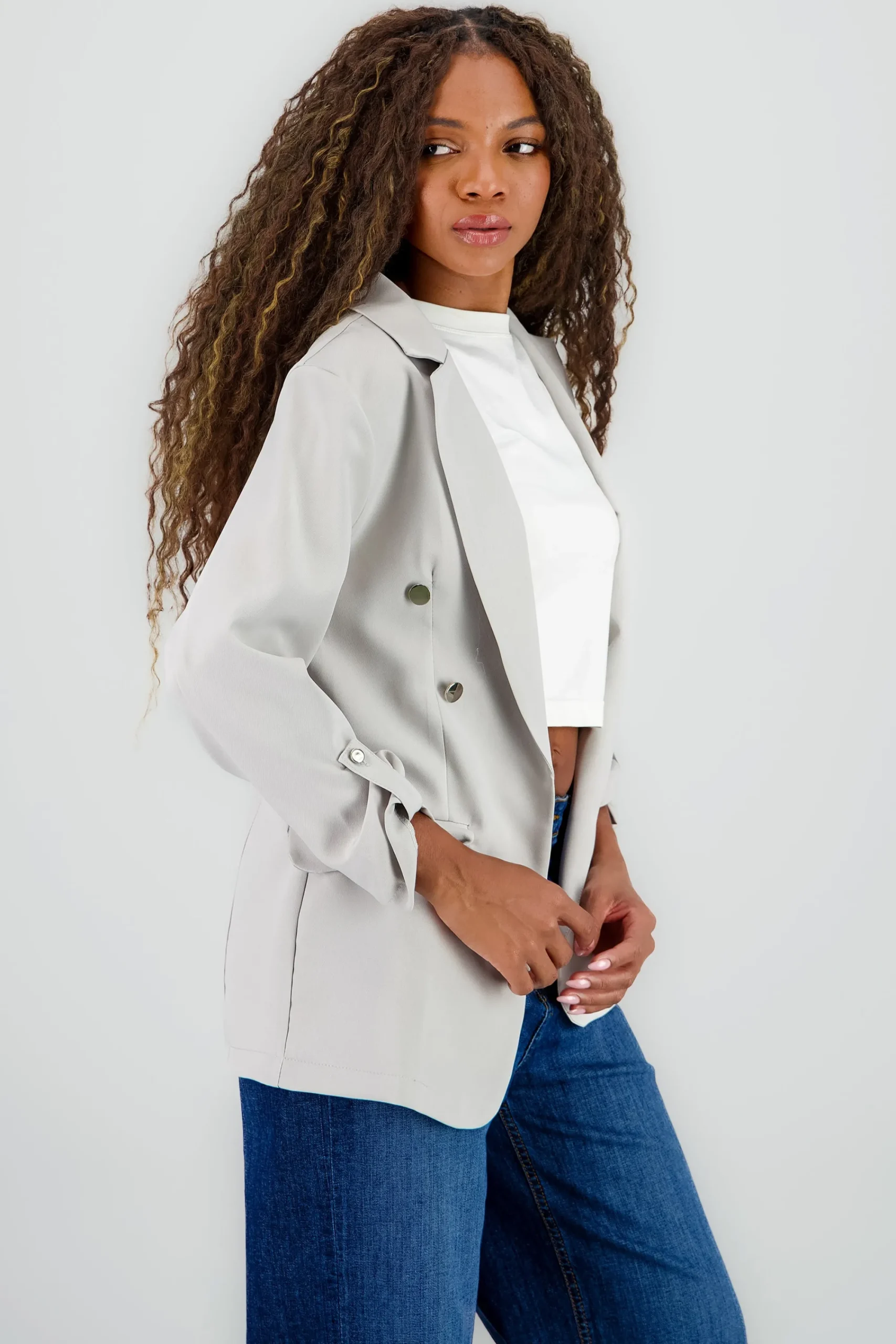 Shasa Oversized CargoLike Blazer