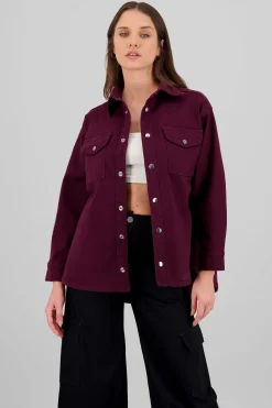 Shasa Oversized Jacket with Pocket