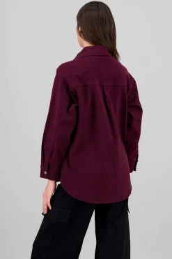 Shasa Oversized Jacket with Pocket