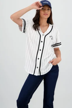 Shasa Oversized Jersey T Shirt New York