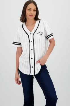 Shasa Oversized Jersey T Shirt New York