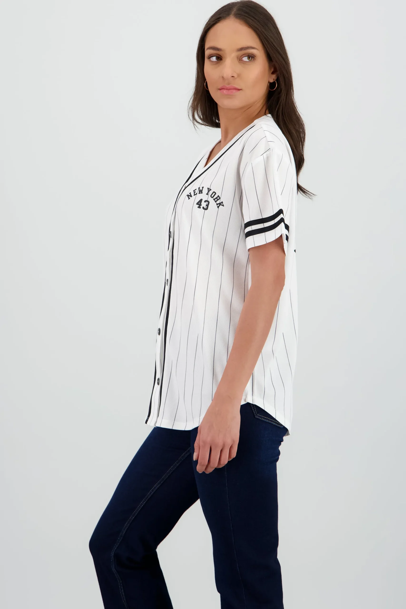 Shasa Oversized Jersey T Shirt New York