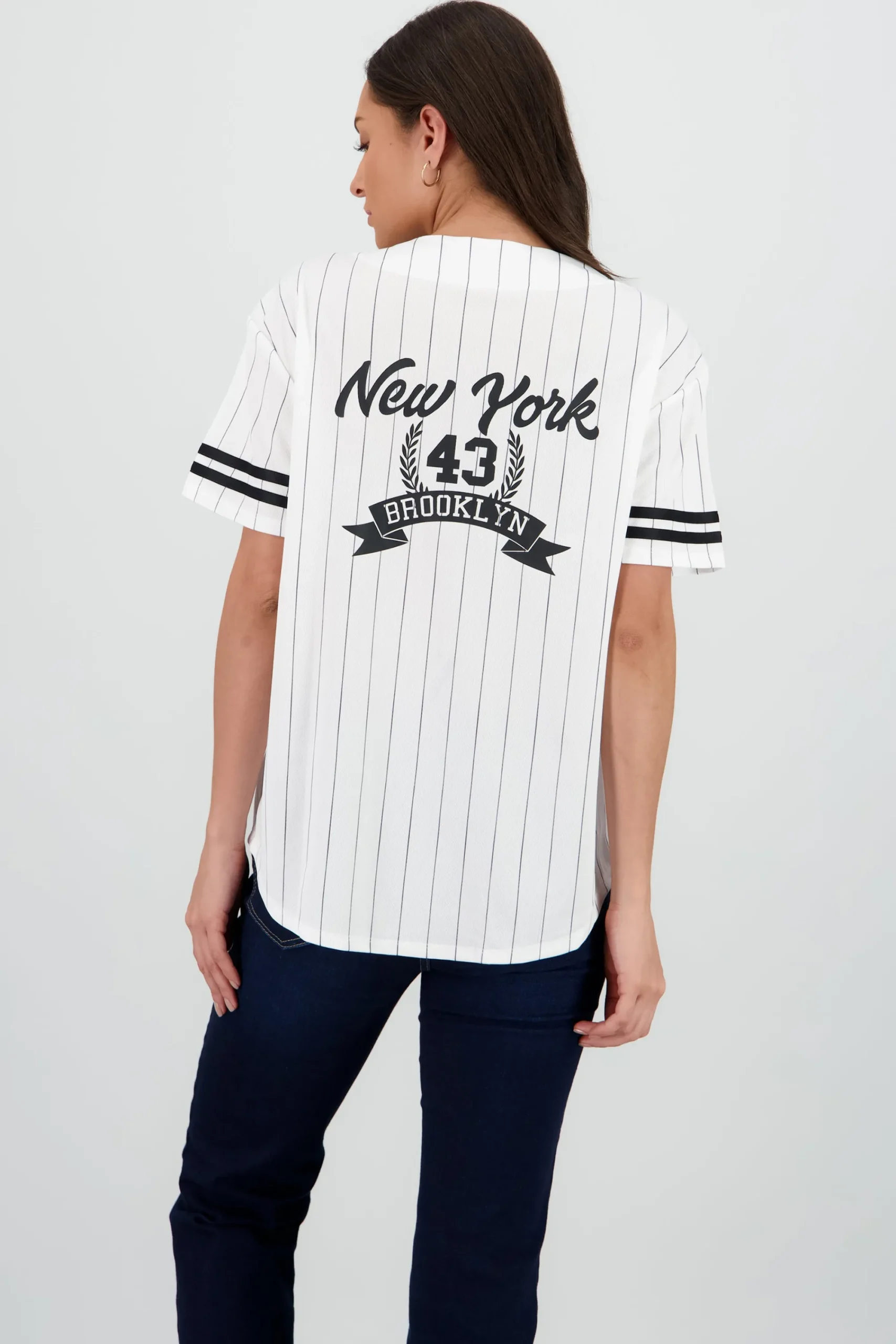Shasa Oversized Jersey T Shirt New York