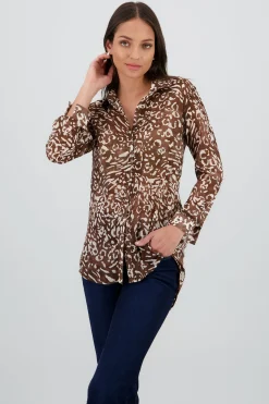 Shasa Oversized Long Sleeve Shirt