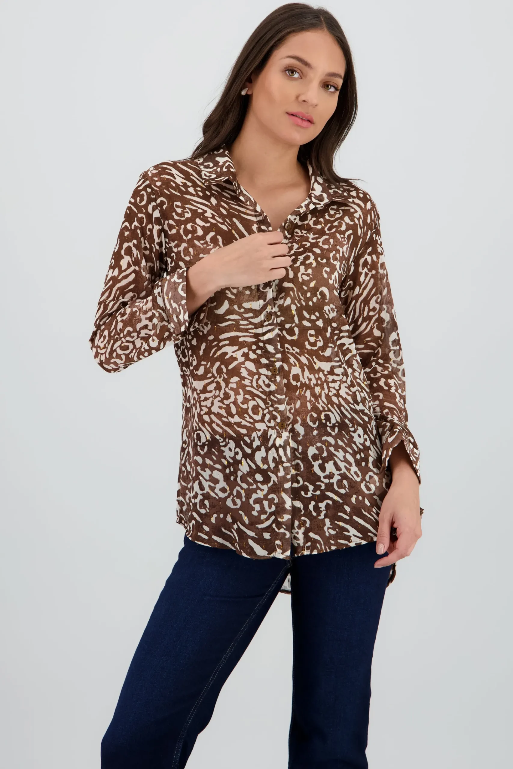 Shasa Oversized Long Sleeve Shirt