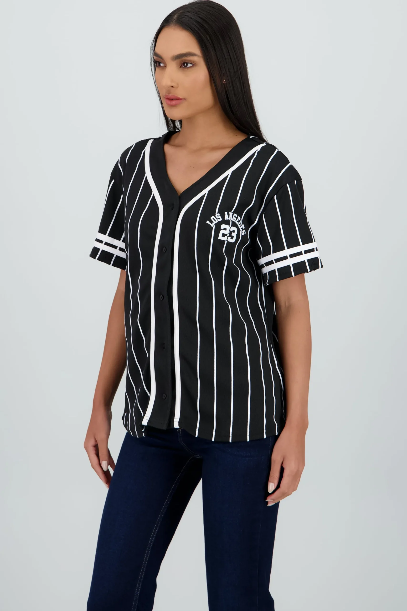 Shasa Oversized Los Angeles Baseball T Shirt