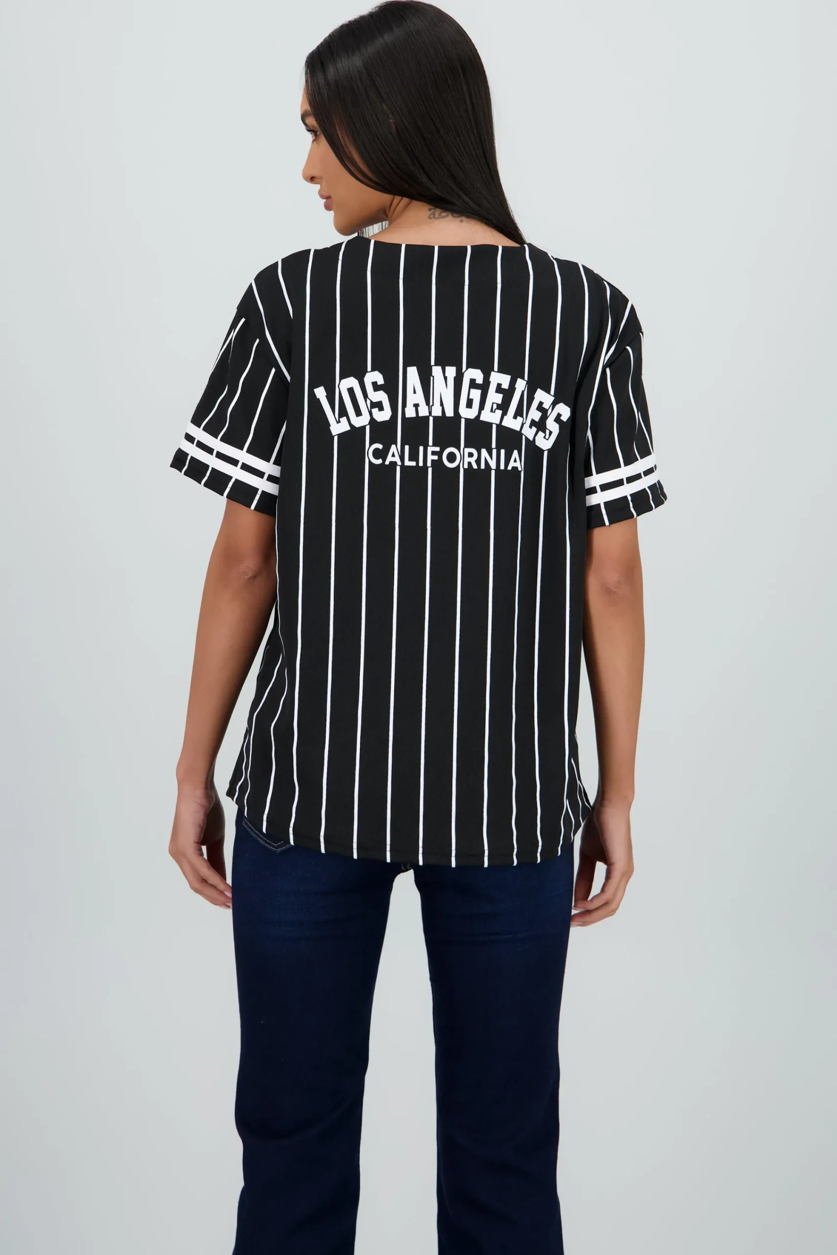 Shasa Oversized Los Angeles Baseball T Shirt