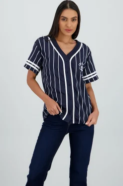 Shasa Oversized Los Angeles Baseball T Shirt