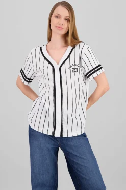 Shasa Oversized Los Angeles Baseball T Shirt