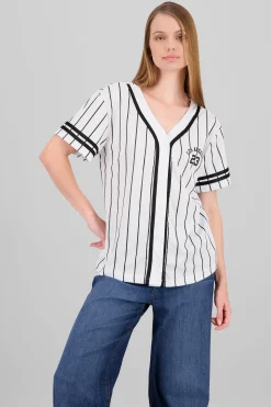 Shasa Oversized Los Angeles Baseball T Shirt