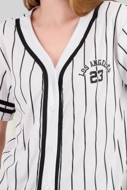 Shasa Oversized Los Angeles Baseball T Shirt