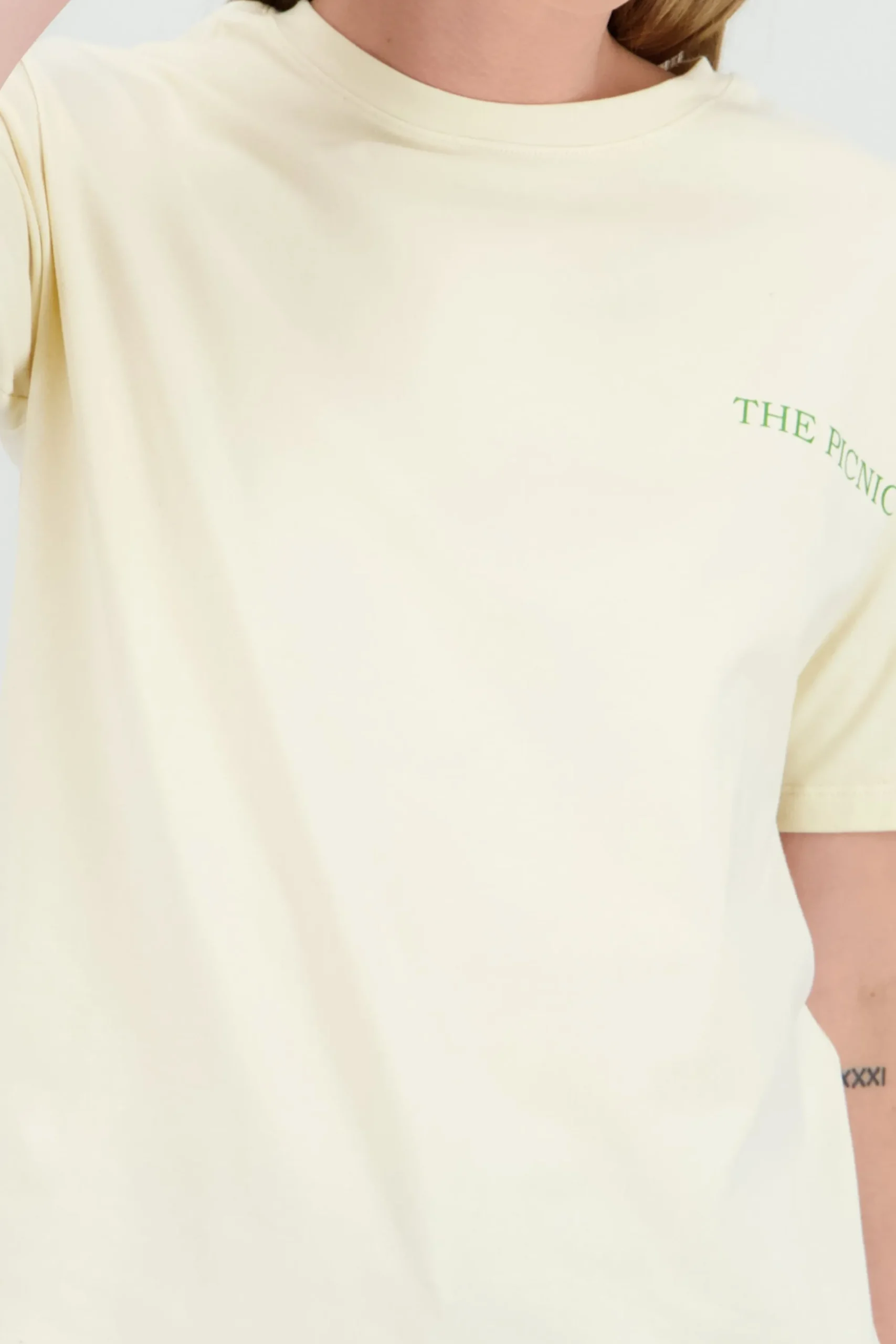 Shasa Oversized Picnic Print T Shirt