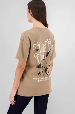 Shasa Oversized Print T Shirt