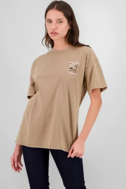 Shasa Oversized Print T Shirt