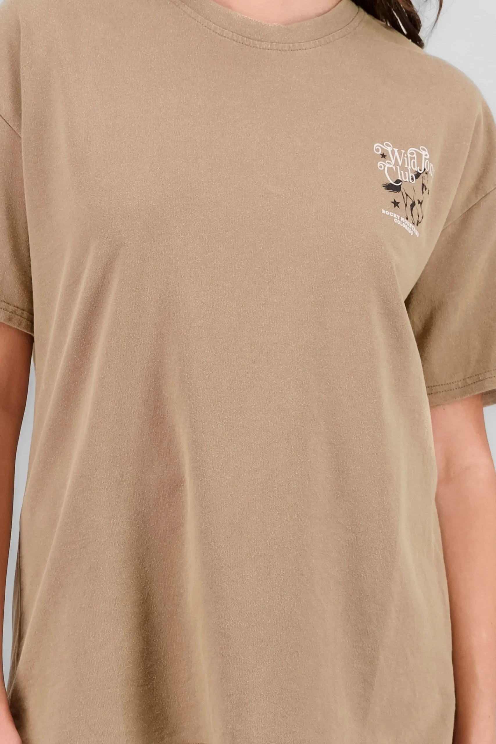Shasa Oversized Print T Shirt