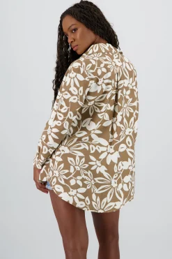 Shasa Oversized Printed Shirt