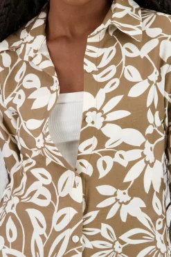 Shasa Oversized Printed Shirt