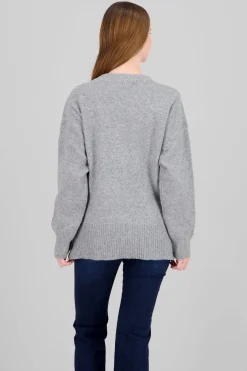 Shasa Oversized Round Neck Sweater