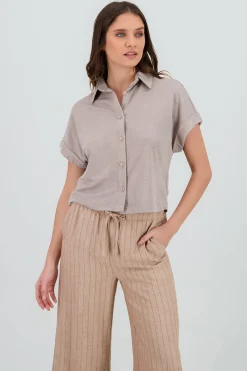 Shasa Oversized Short Sleeve Shirt